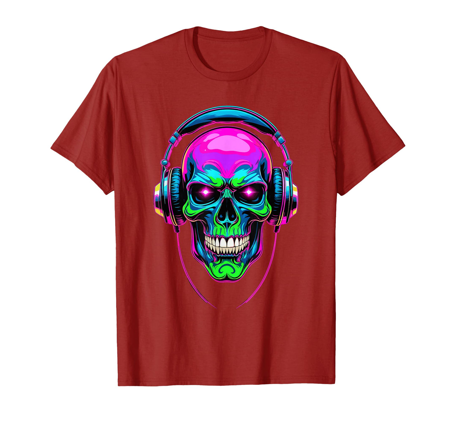 Neo Skull Headphones T-Shirt