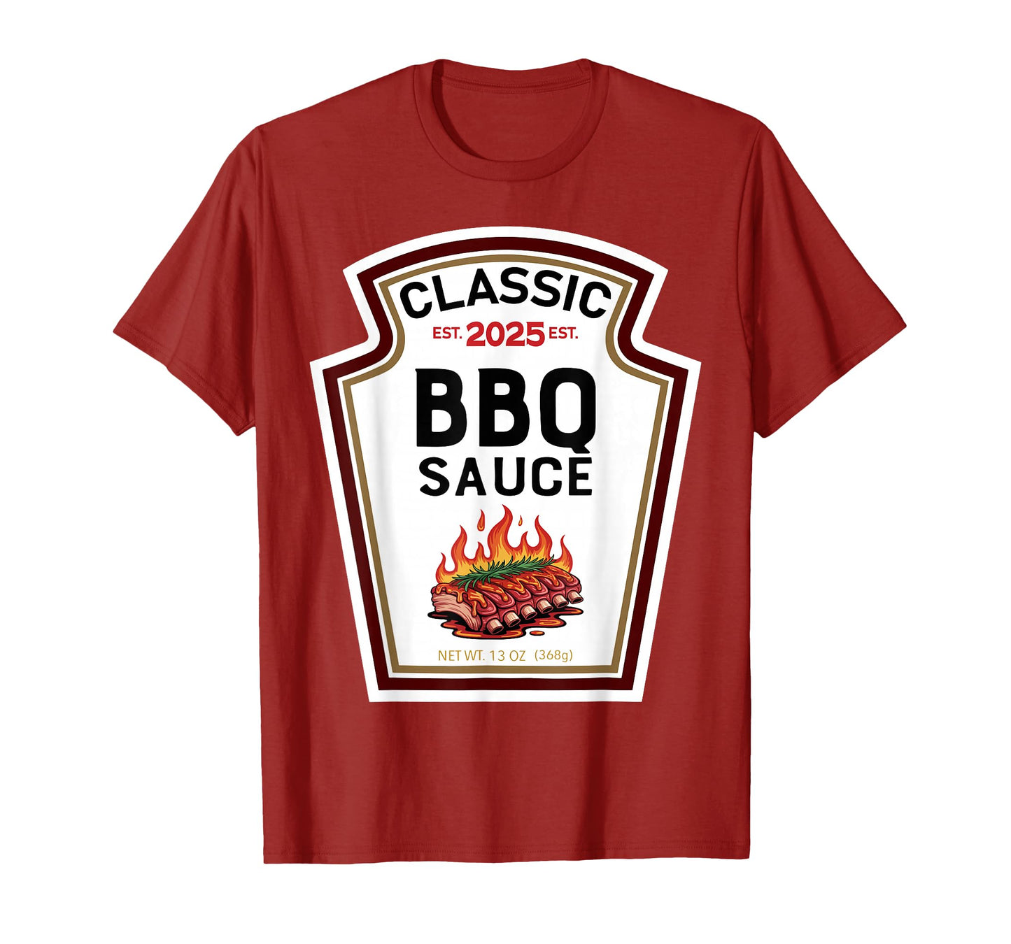 Barbecue Sauce Halloween Costume Family Matching T-Shirt