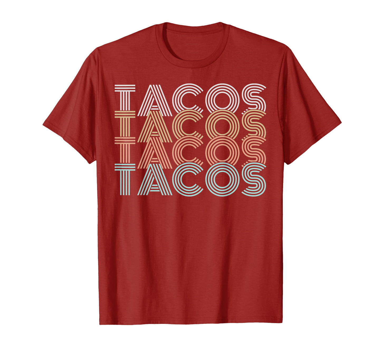 Cinco de Mayo Mexico Lovers Retro Vintage Tacos T-Shirt