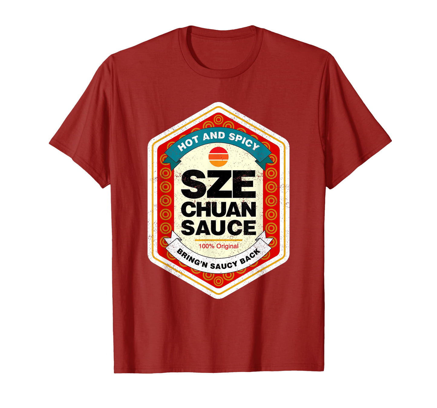 Szechuan Sauce Funny Condiment Halloween Costume T-Shirt