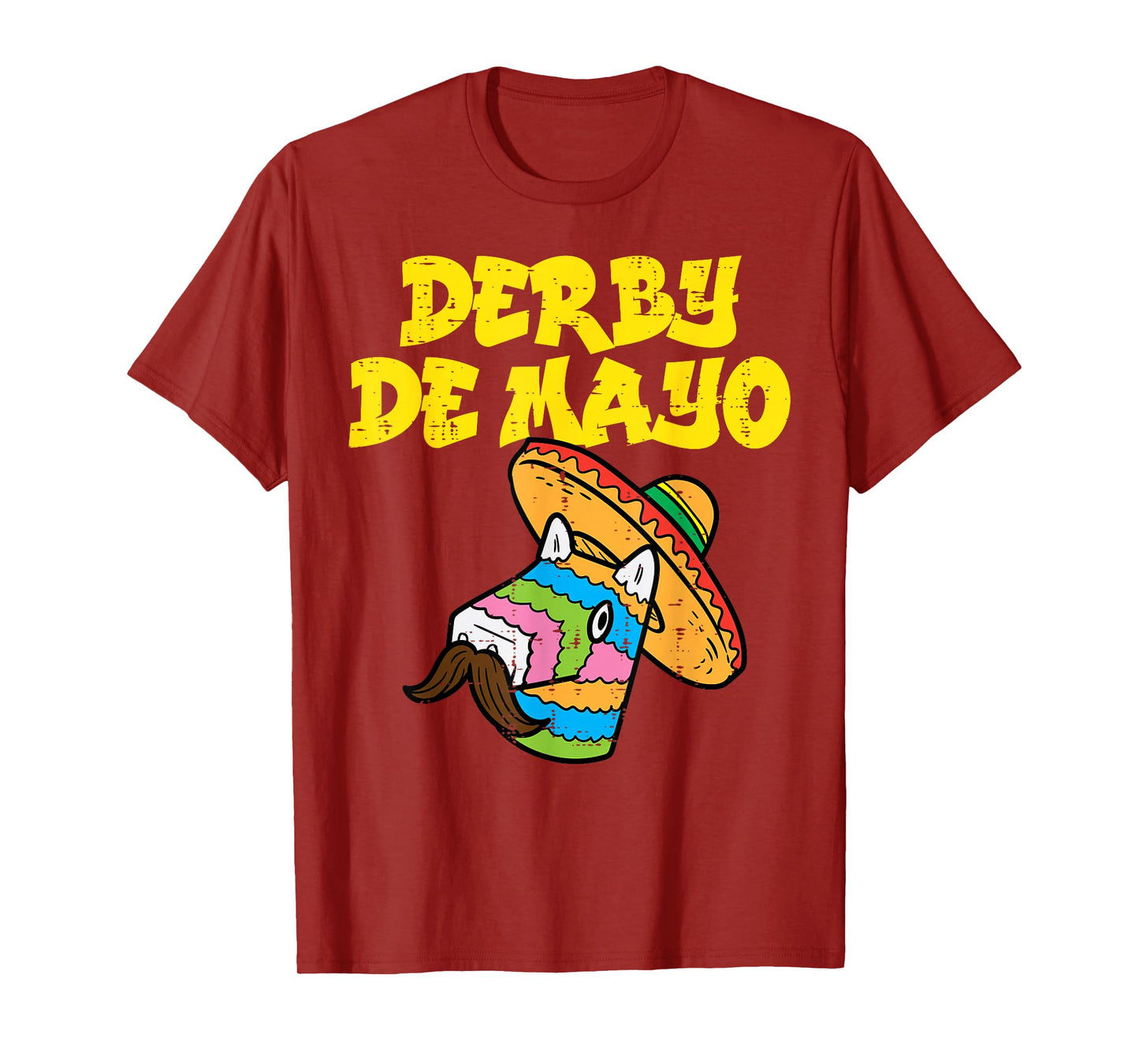 Derby De Mayo Pinata Cinco De Mayo Mexican Fiesta Party T-Shirt
