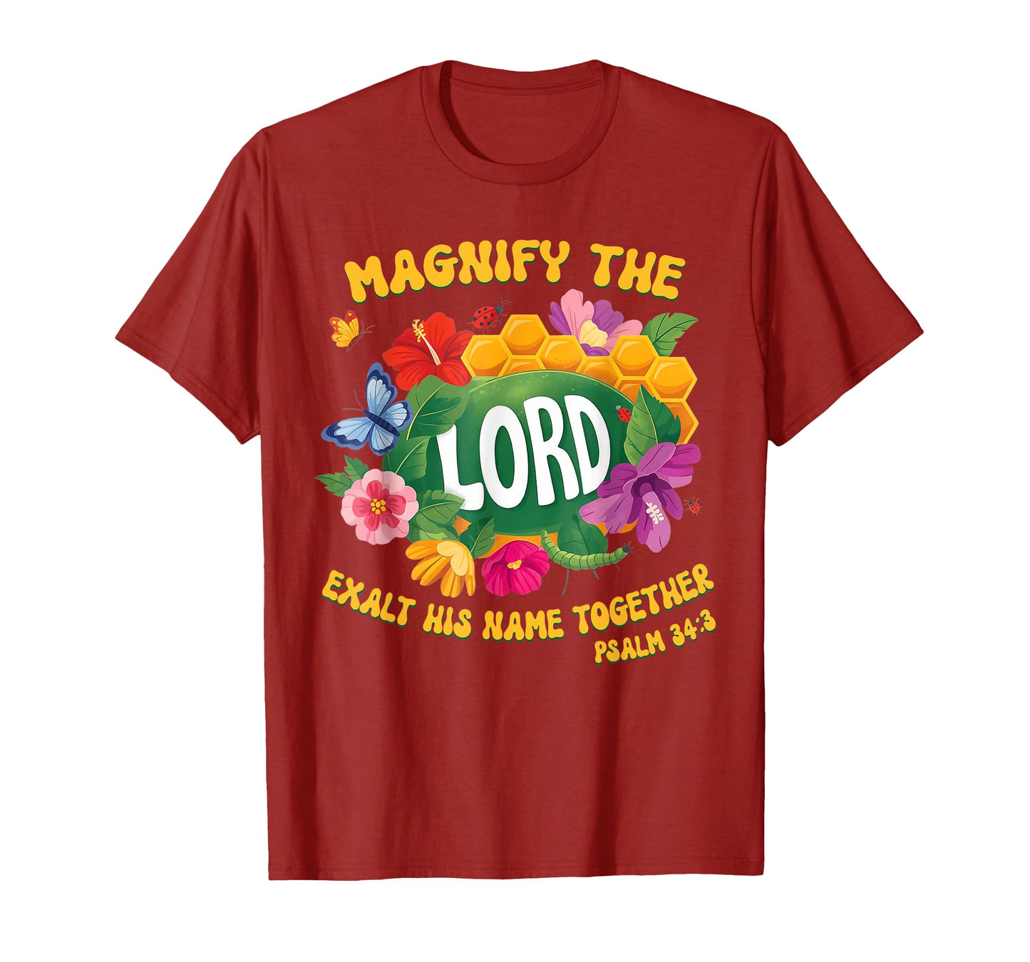 VBS 2025 Summer Camp Magnify The Lord Christian T-Shirt
