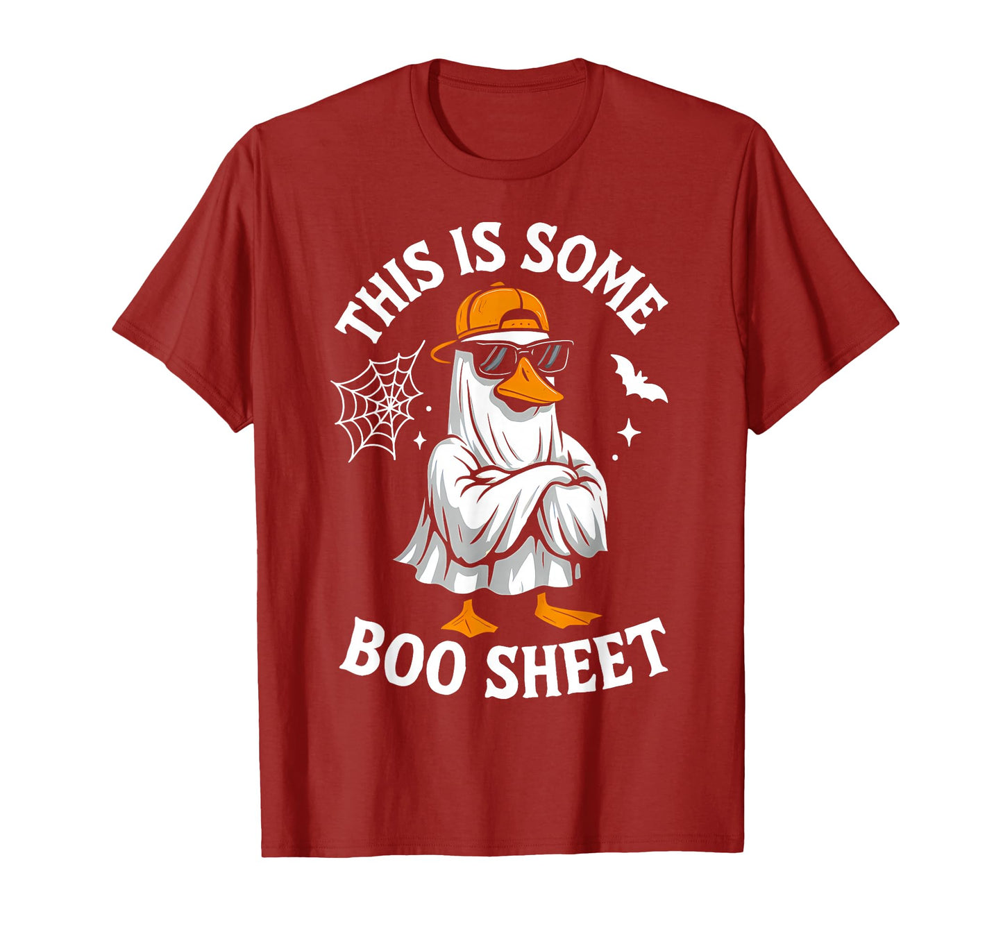This is Some Boo Shet Funny Halloween Goose Ghost Women Men T-Shirt