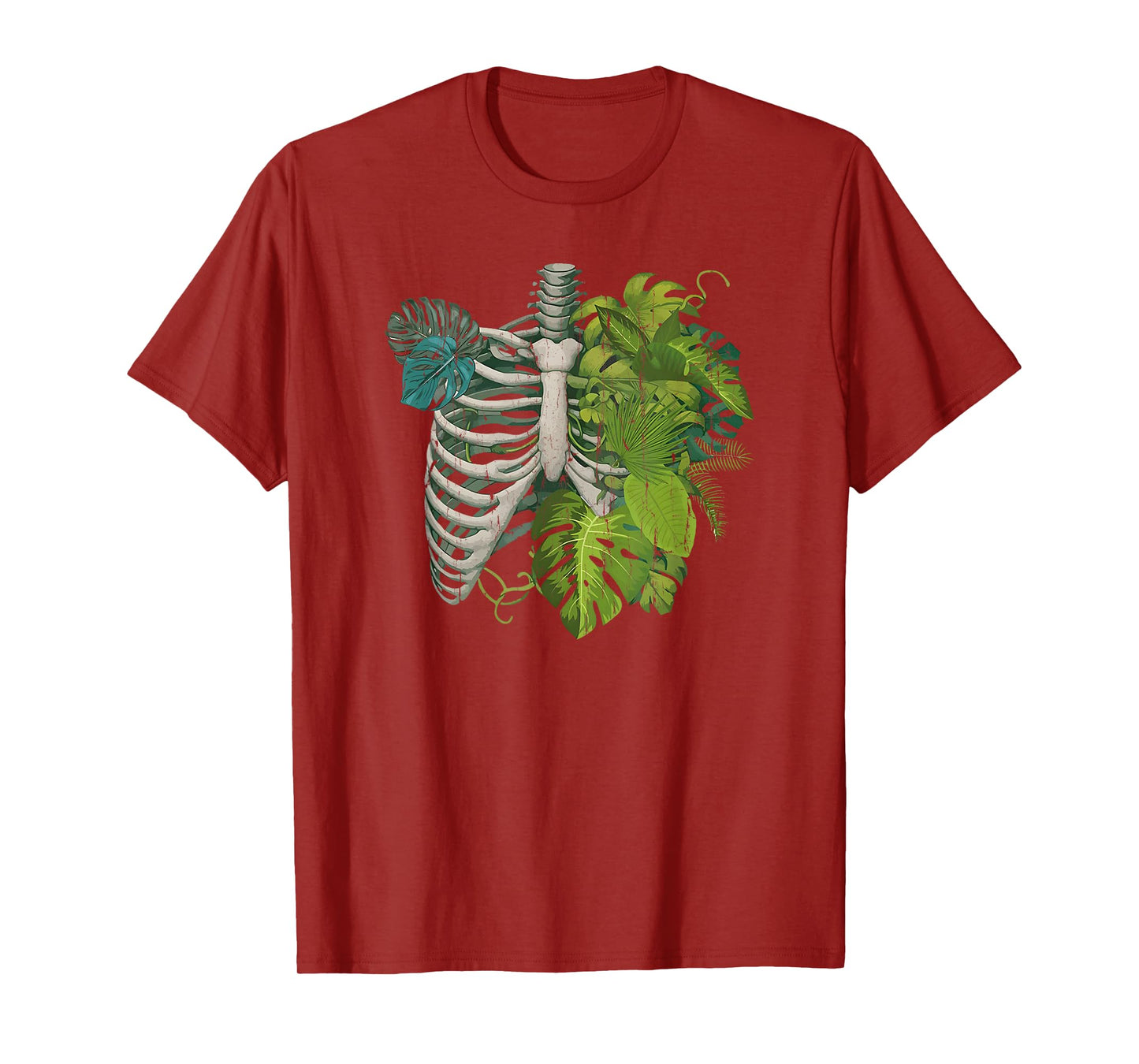 Skeleton Plant Body, Plant Lover, Plants Mom T-Shirt