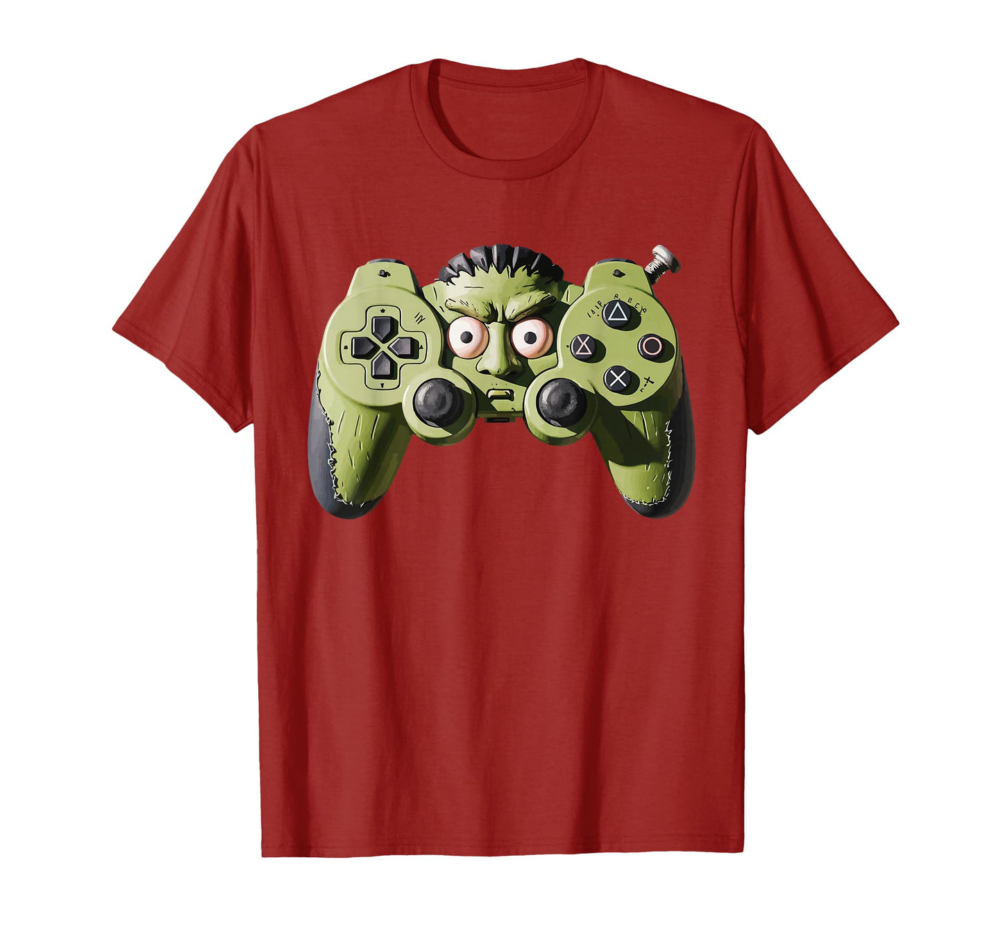 Skeleton Zombie Controllers Halloween Gamer Boy T-Shirt