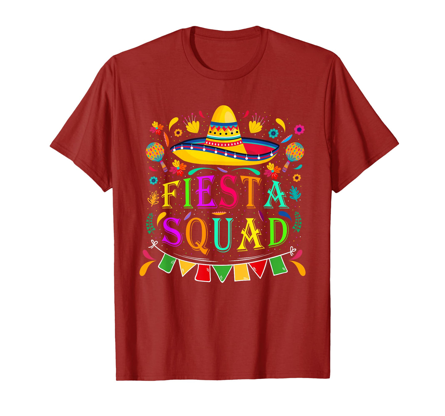 Cinco de Mayo Fiesta Squad Mexican Party Cinco de Mayo Squad T-Shirt