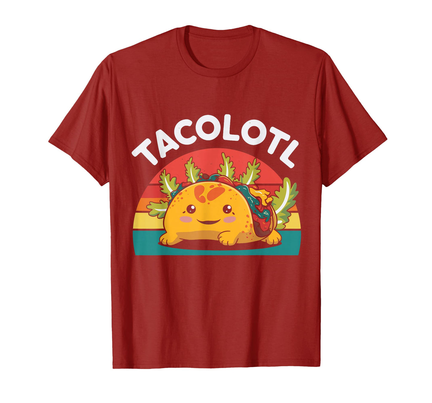 Taco Axolotl Funny Taco Day Fiesta Party Mexican Food T-Shirt