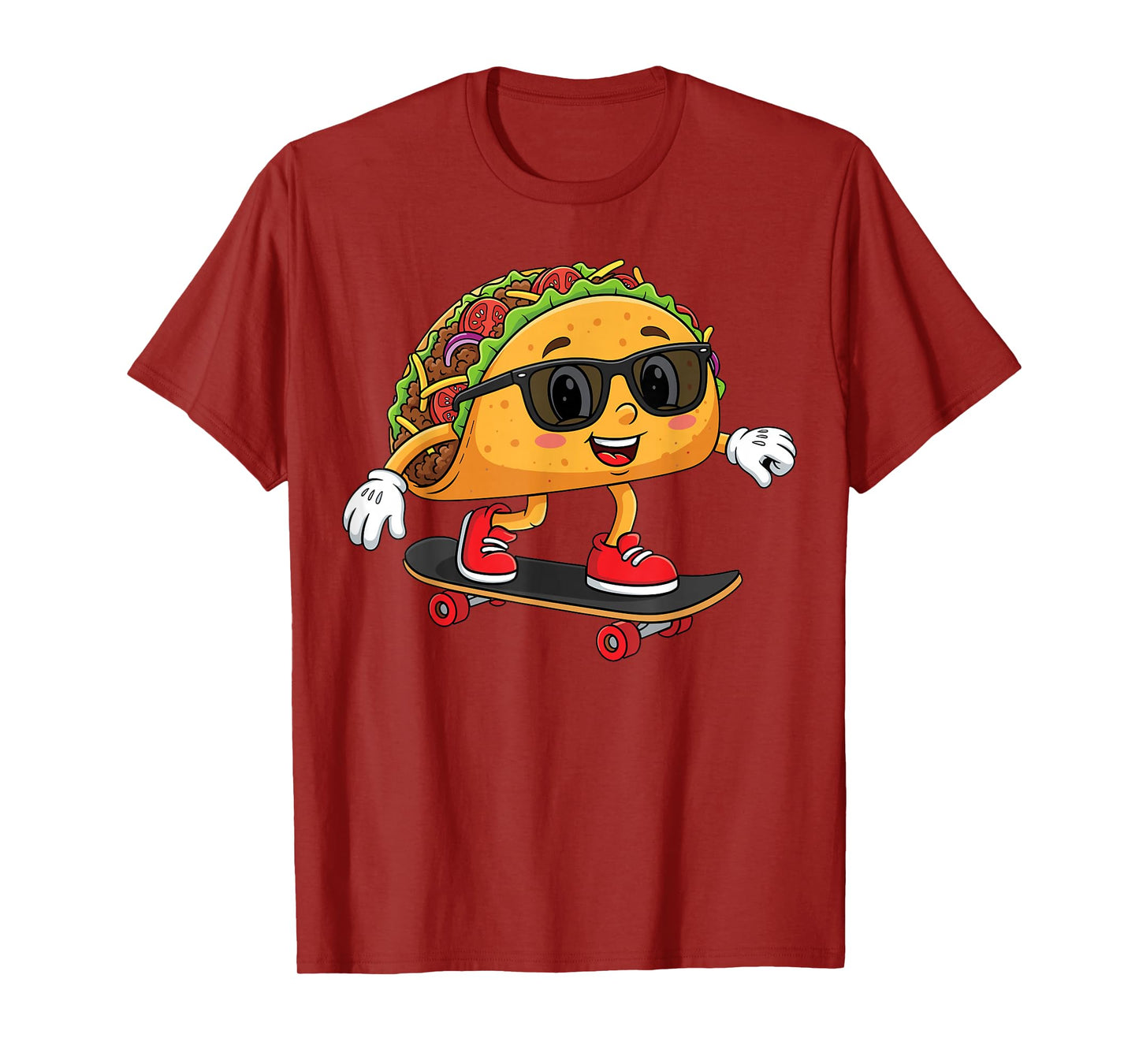 Taco Skateboarding Skating T-Shirt