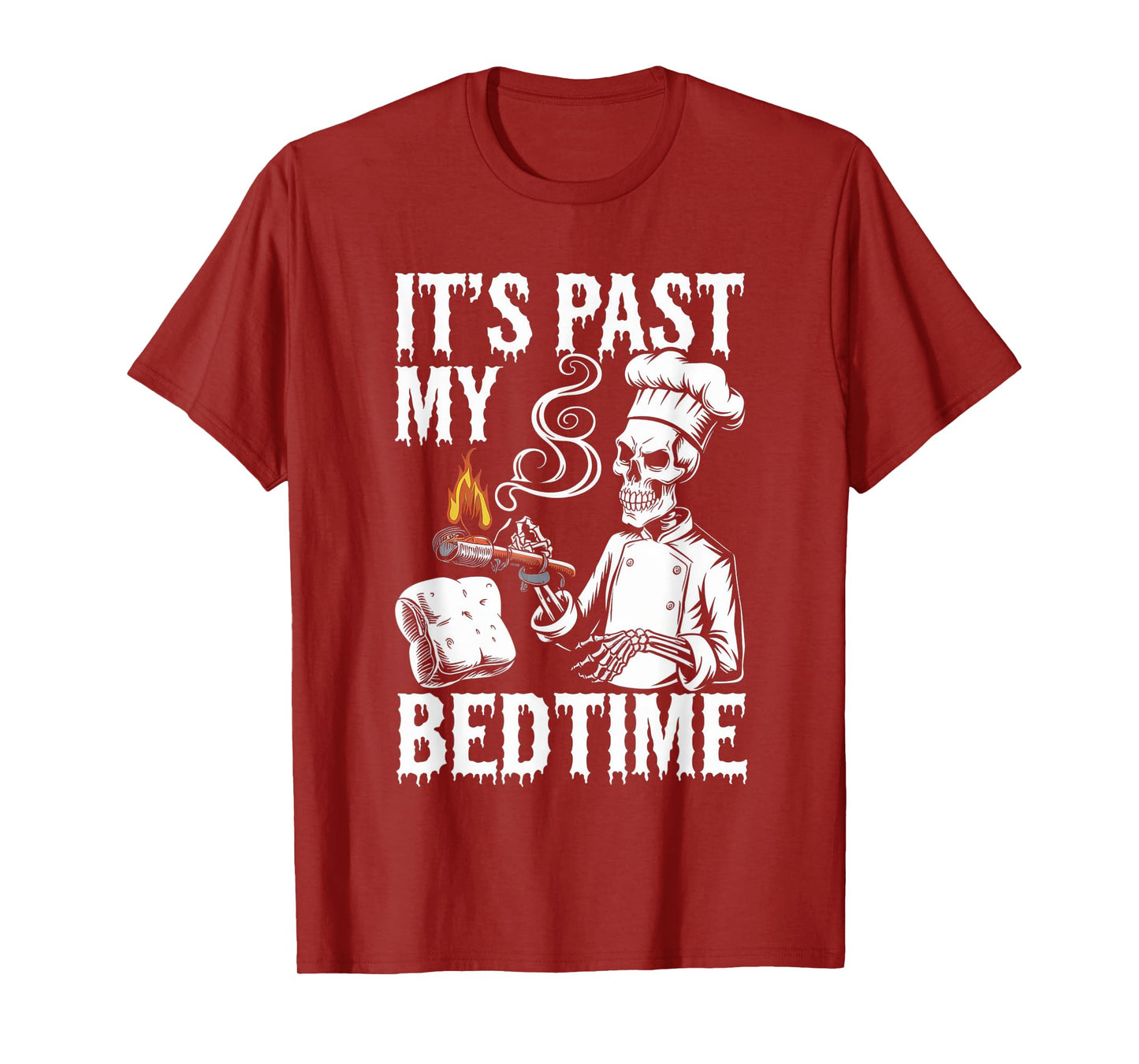 Funny Tshirt Men Humor Skeleton Meme Sarcastic Ironic Tired T-Shirt