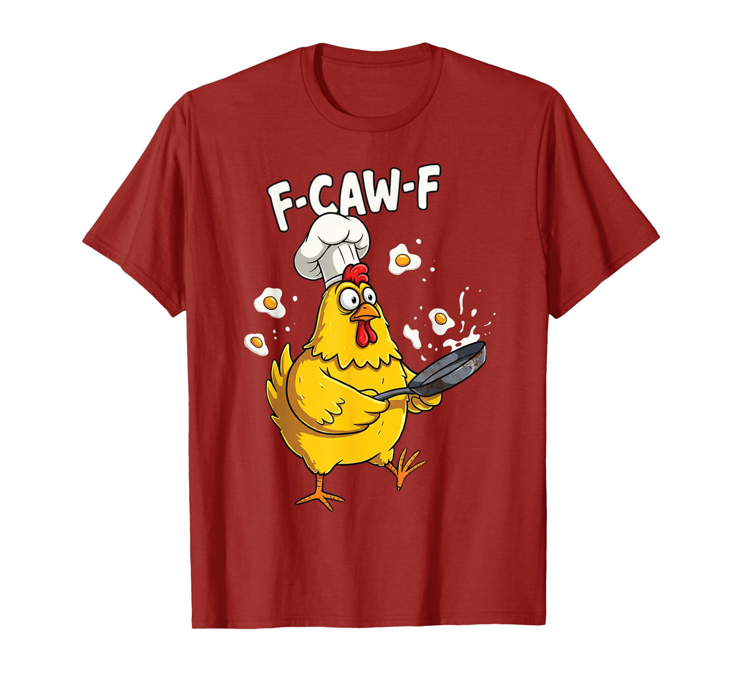 F-Caw-F Black Crow Funny Black Bird Moon Gothic Adult Humor T-Shirt