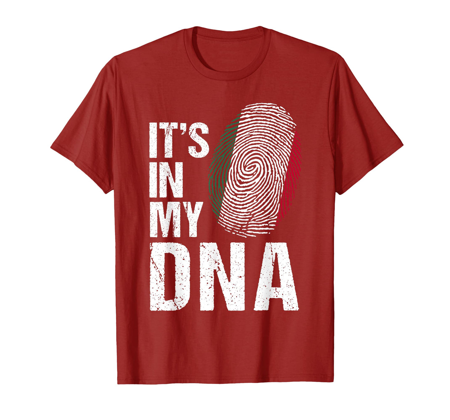 It's in My DNA Mexican Shirt Proud Hispanic Gift Mexico Flag T-Shirt