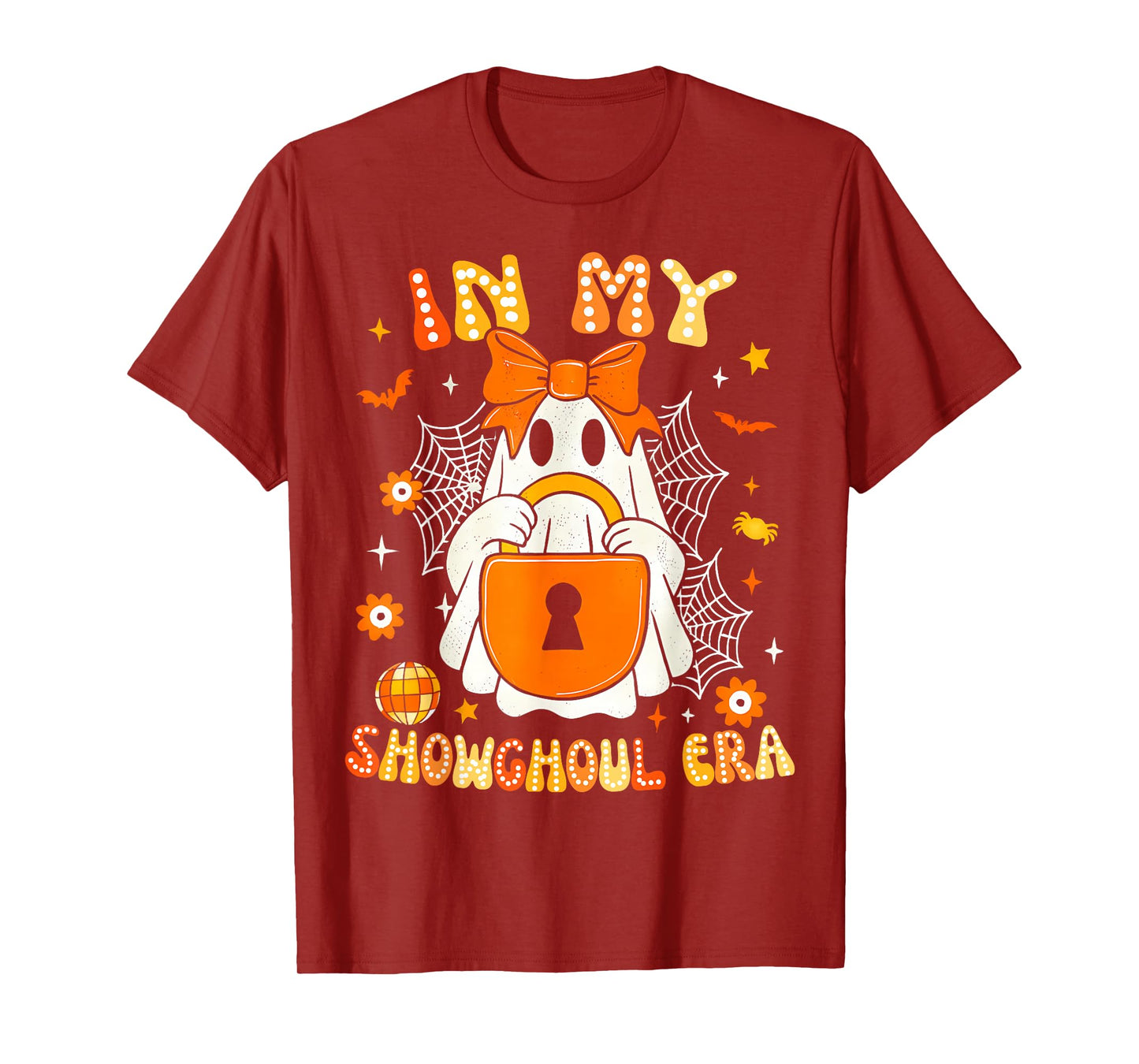 in My Showghoul Era Halloween Ghost Spooky Women Girl T-Shirt