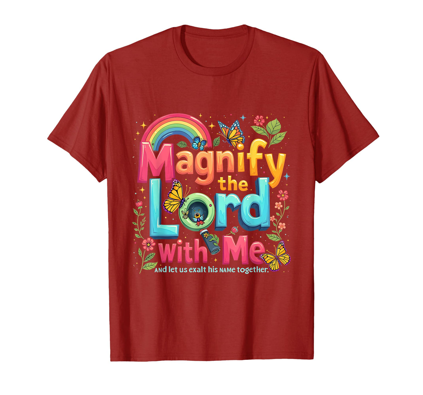 Summer Camp Magnify The Lord Christian VBS 2025 T-Shirt