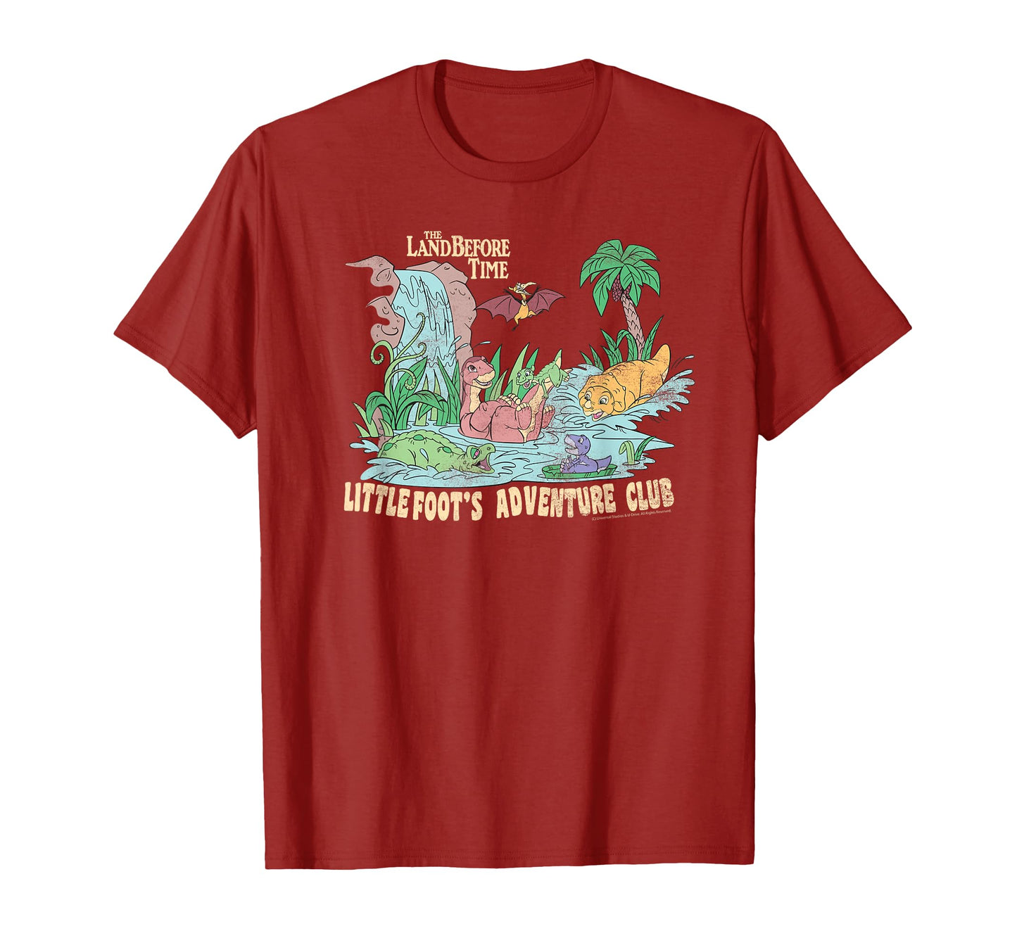 The Land Before Time Little Foot's Adventure Club T-Shirt