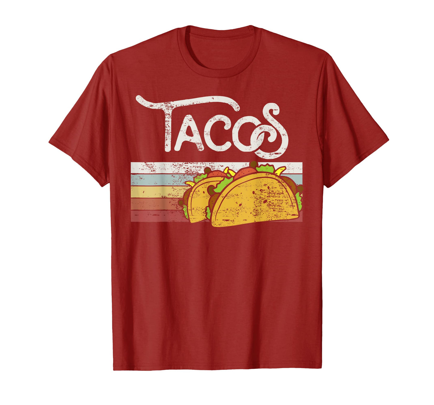 Love Tacos Vintage Taco Lover Gift Design Idea T-Shirt