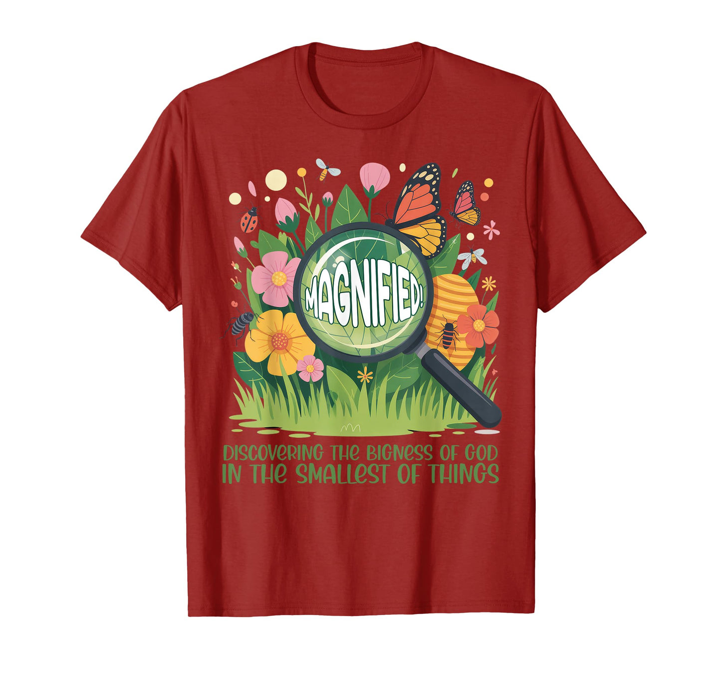 Magnified Smallest Insects Adventure VBS 2025 T-Shirt