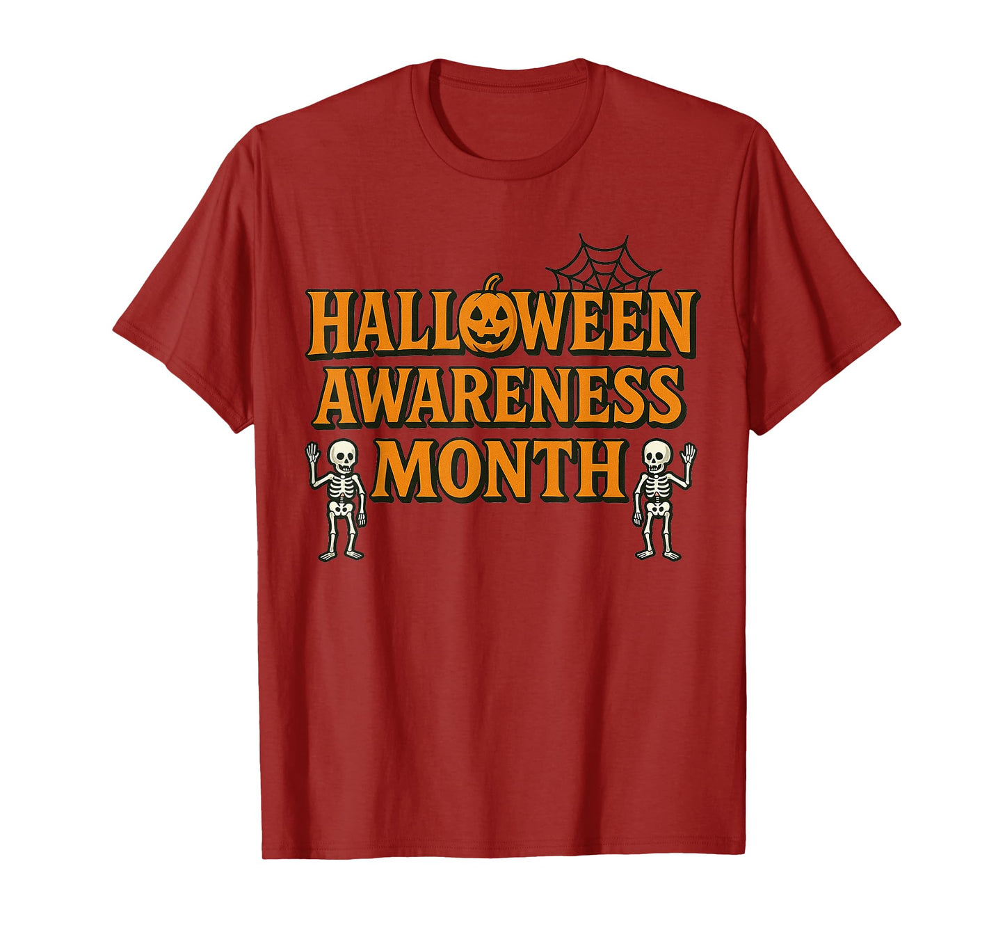 Halloween Appreciation Month Fun Spooky Holiday Celebration T-Shirt