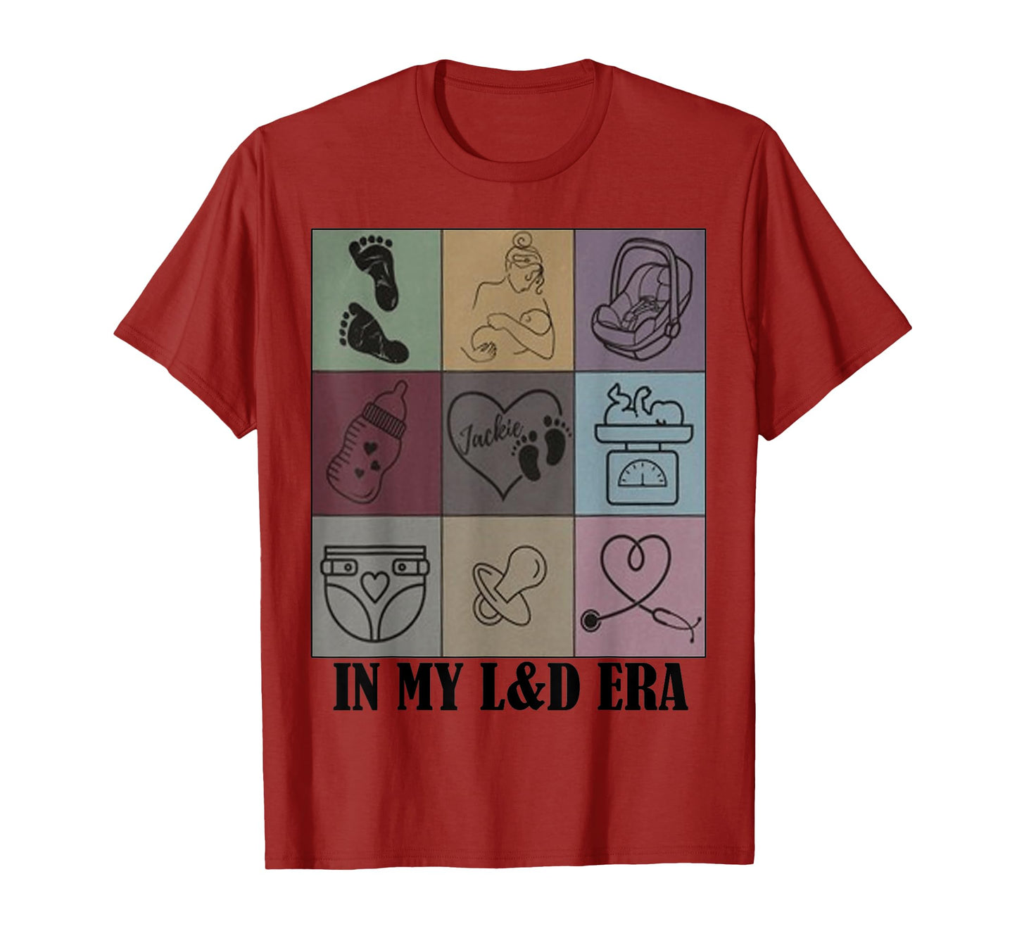 funny Nurse Quote In My Labor and Delivery Nurse Era cool T-Shirt