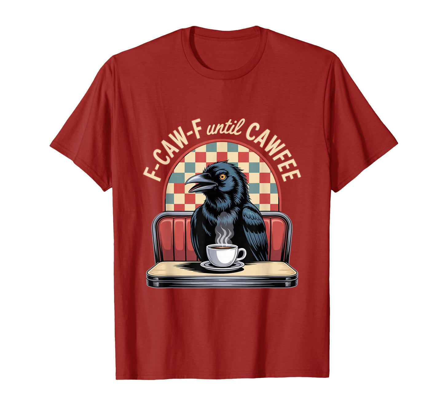 Funny Coffee Lover F-CAW-F Cawfee T-Shirt