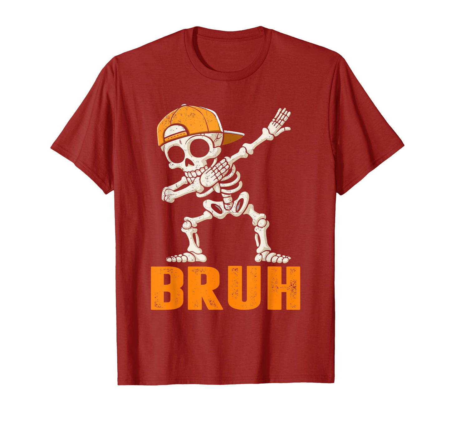 Cool Bruh Skeleton Rock On Funny Halloween Men Boys Kids T-Shirt