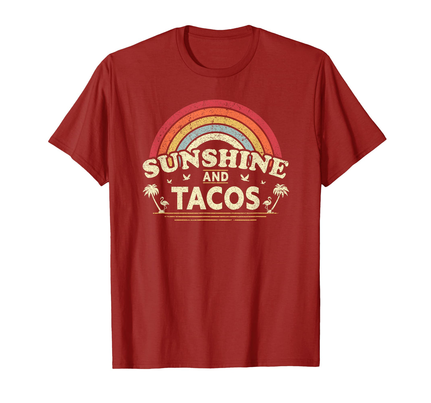 Taco, Sunshine and Tacos Vintage Shirt T-Shirt for Men Women Girls Kids