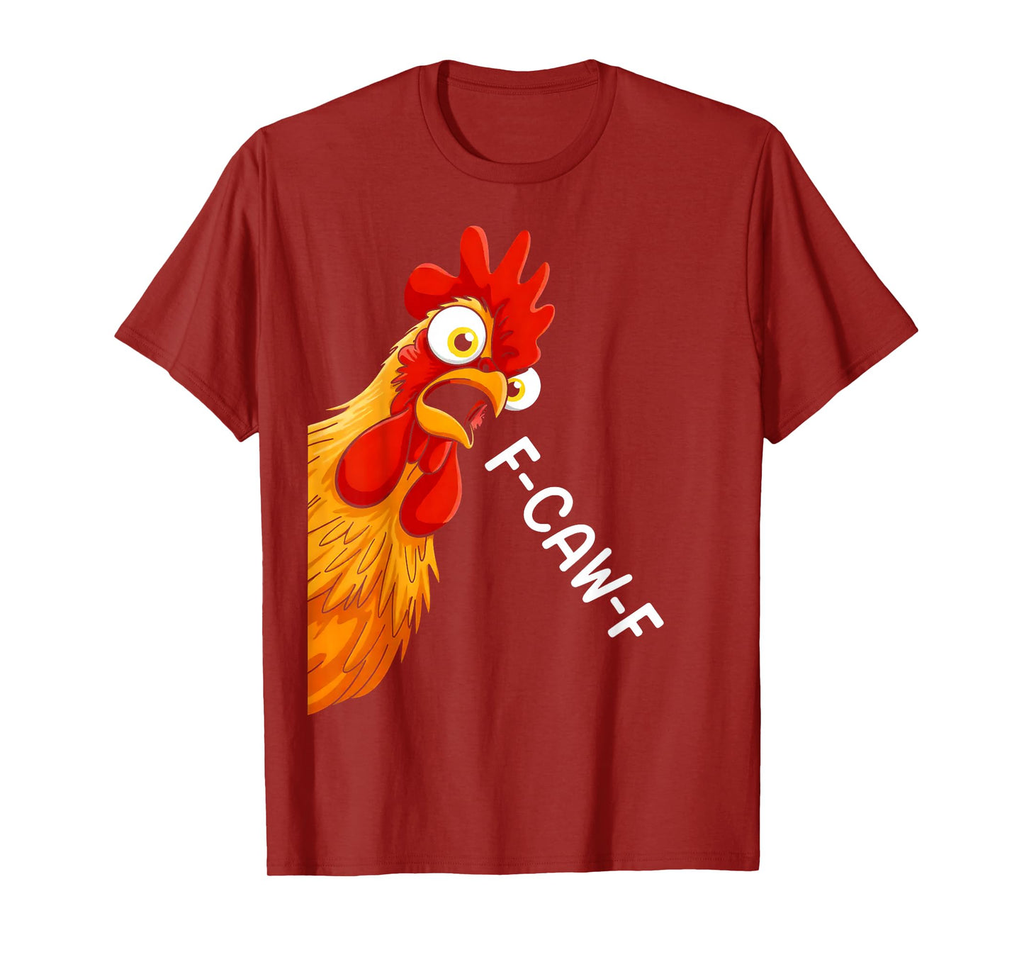 f-caw-f Funny Cow Chicken T-Shirt