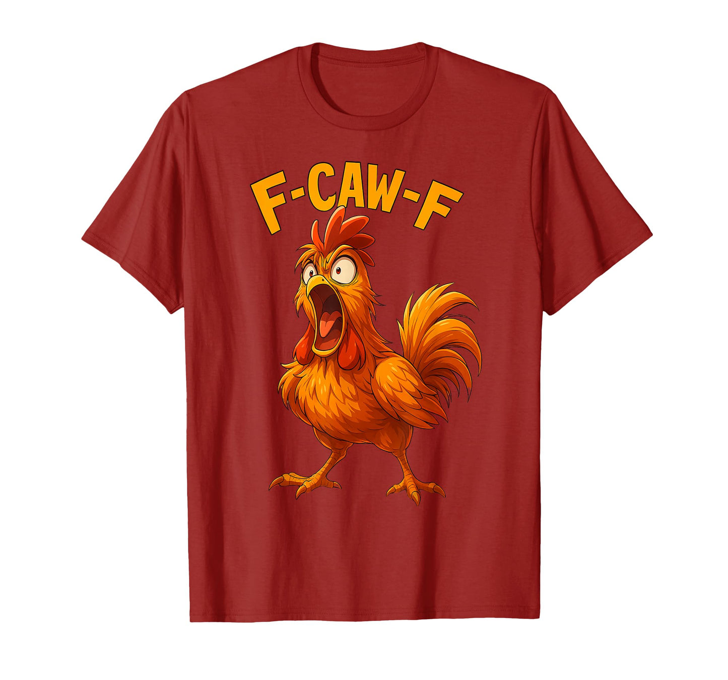Funny Chicken Humor Quote Rooster Meme Anime Style T-Shirt