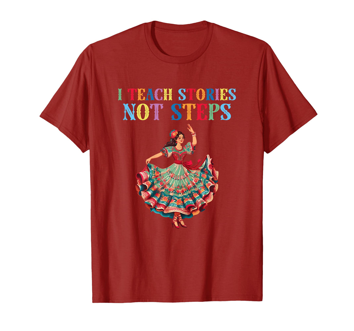 Mexican dance Ballet Folklorico teacher Women T-Shirt