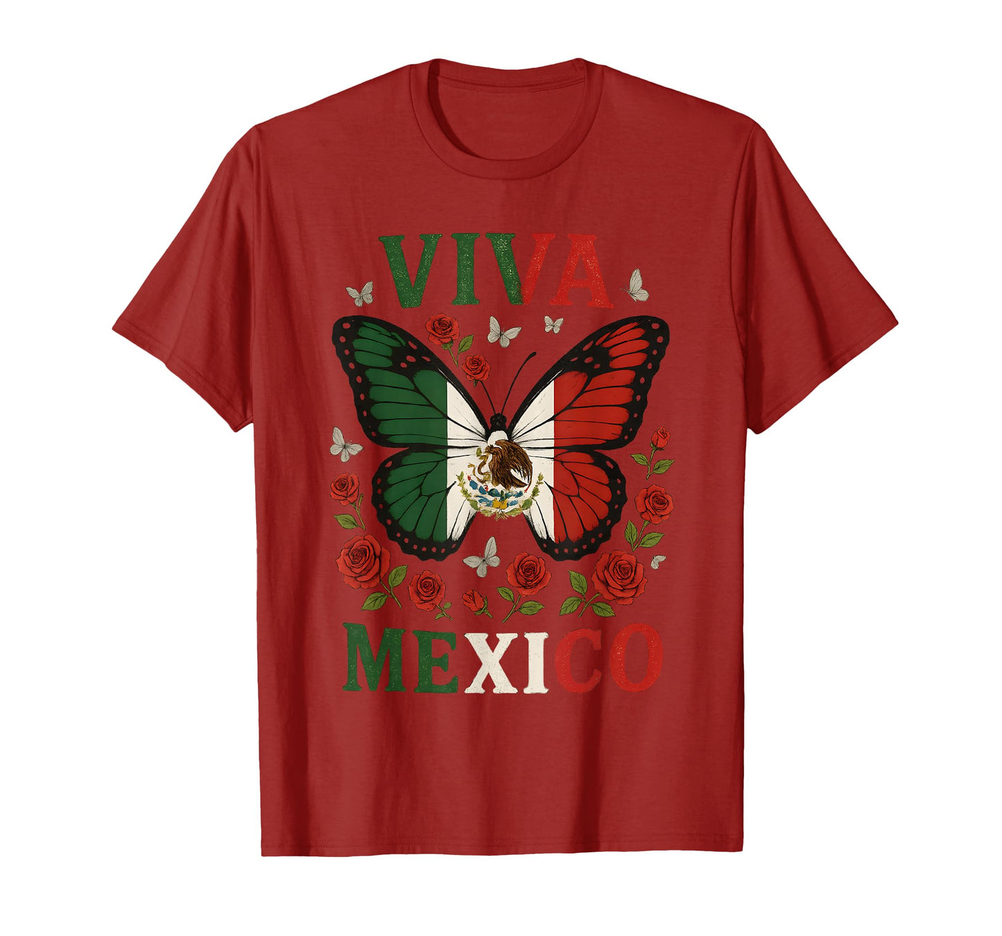 Viva Mexico Butterfly T-Shirt