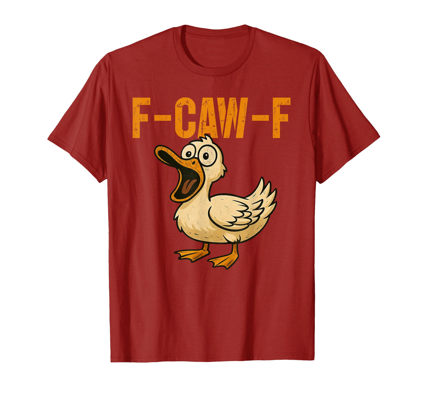 Funny Duck F-Quack-F Halloween Sarcastic Humor Adults T-Shirt