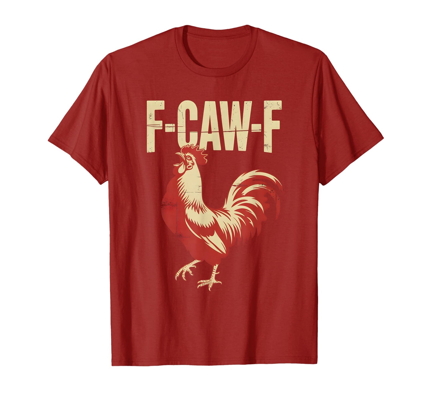 F-Caw-F Funny Rooster Meme Chicken Humor T-Shirt