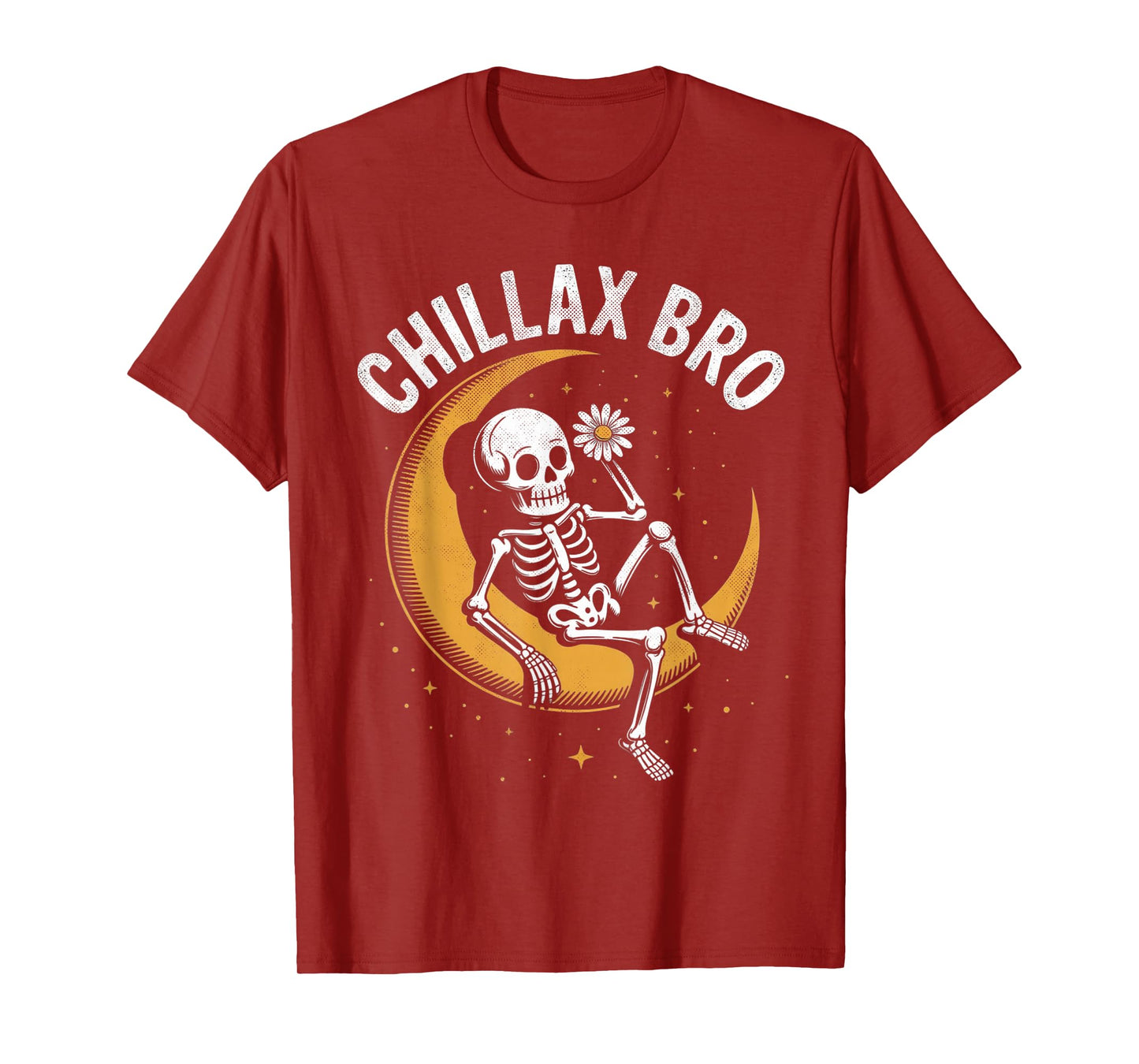 Chillax Vintage Skeletons Halloween, Party, Fun T-Shirt