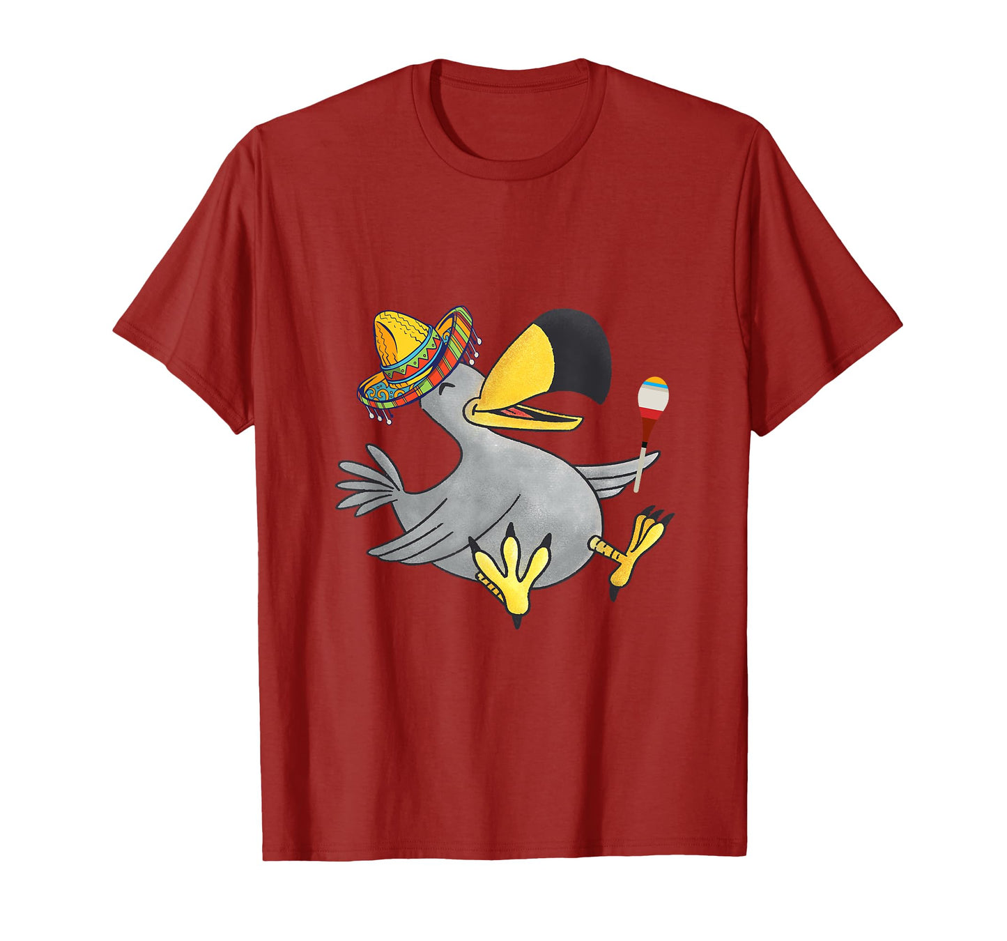 Dodo Bird Sombrero Costume Mexico Cinco De Mayo Fiesta T-Shirt