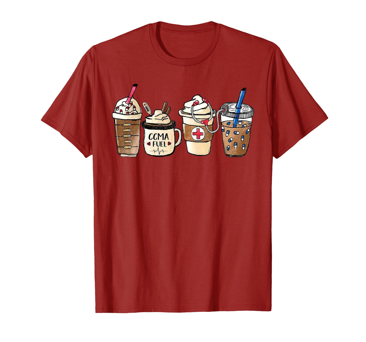 Coffee CCMA Fuel Certified Clinical Medical Assistant T-Shirt