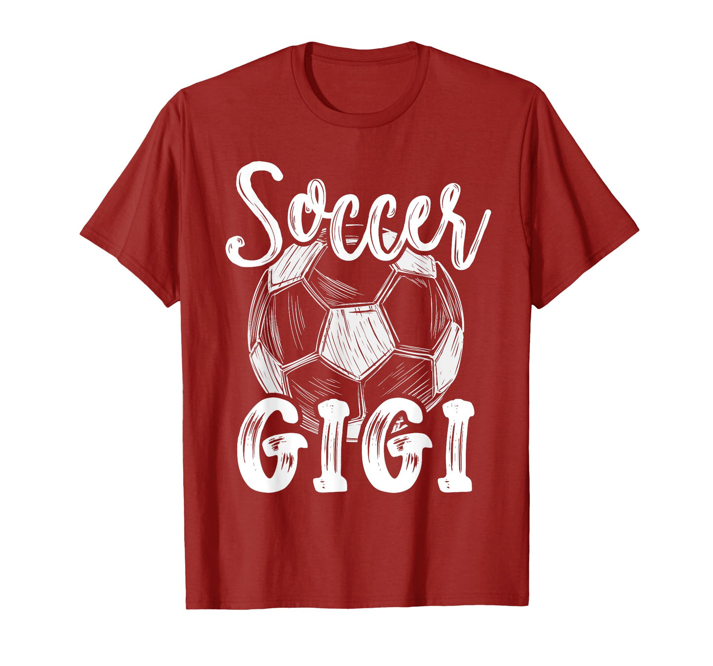 Soccer Gigi Women Family Matching Team Player Soccer Ball T-Shirt