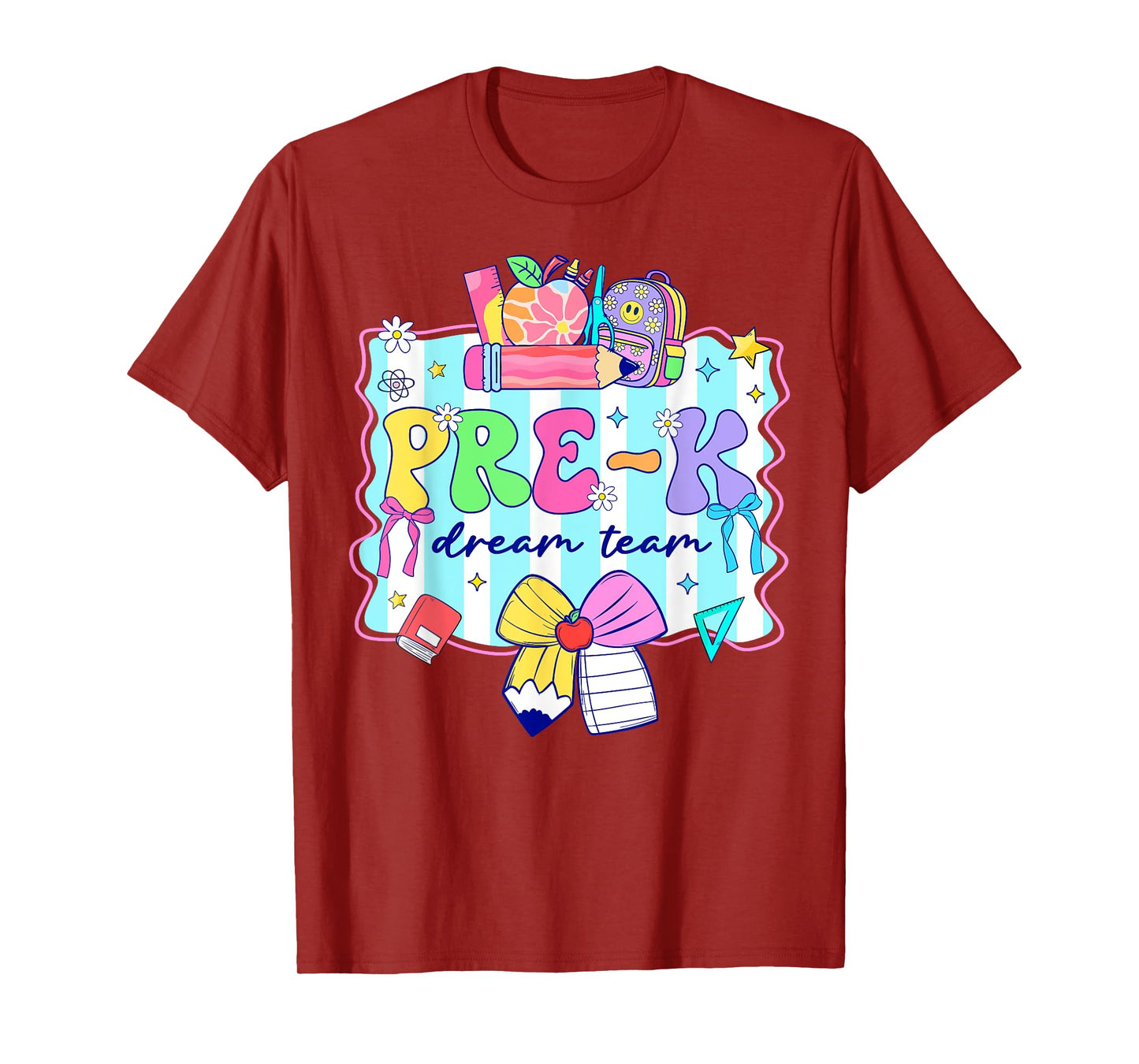 First Day Of PreK For Kids Girls Boys Teacher Back to School T-Shirt