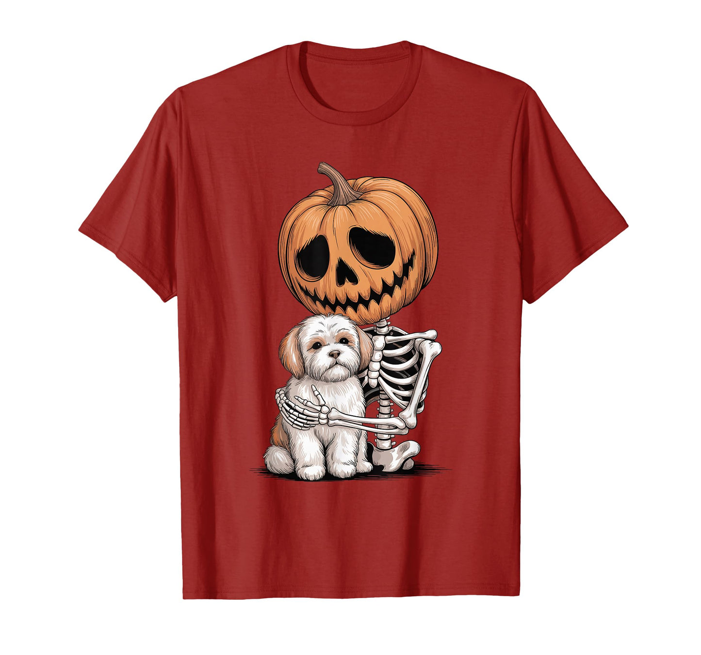Halloween Skeleton Havanese T-Shirt