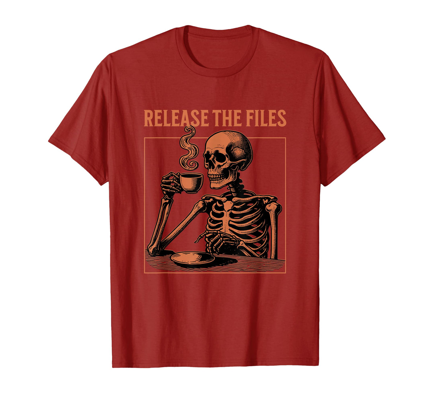 Release The Files Skeleton T-Shirt