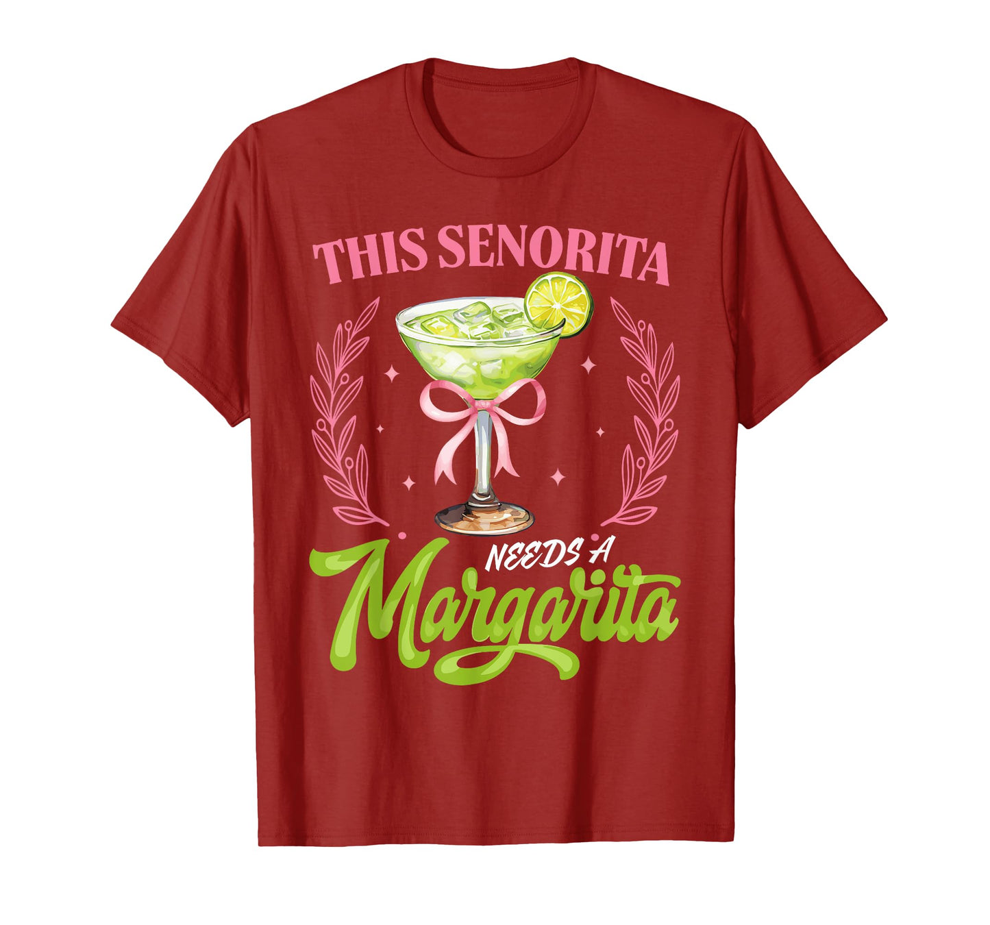 Cinco De Mayo This Senorita Needs A Margarita Drinking Lover T-Shirt