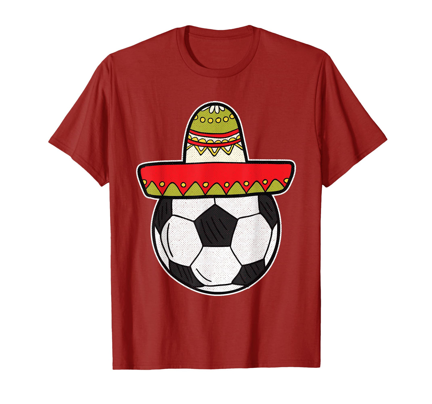 Soccer Cinco De Mayo Cool Sombrero Party Mexican Fiesta T-Shirt