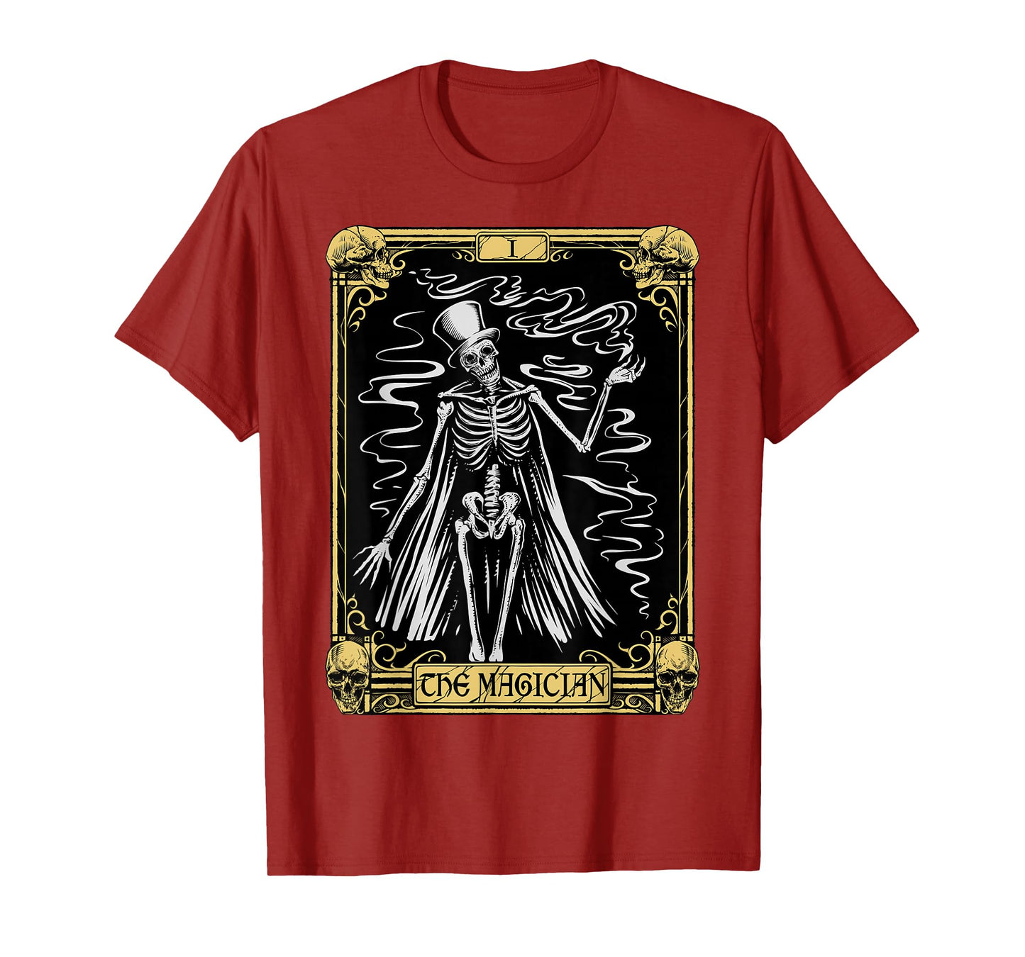 Mystic Skeleton Tarot Card – The Magician T-Shirt