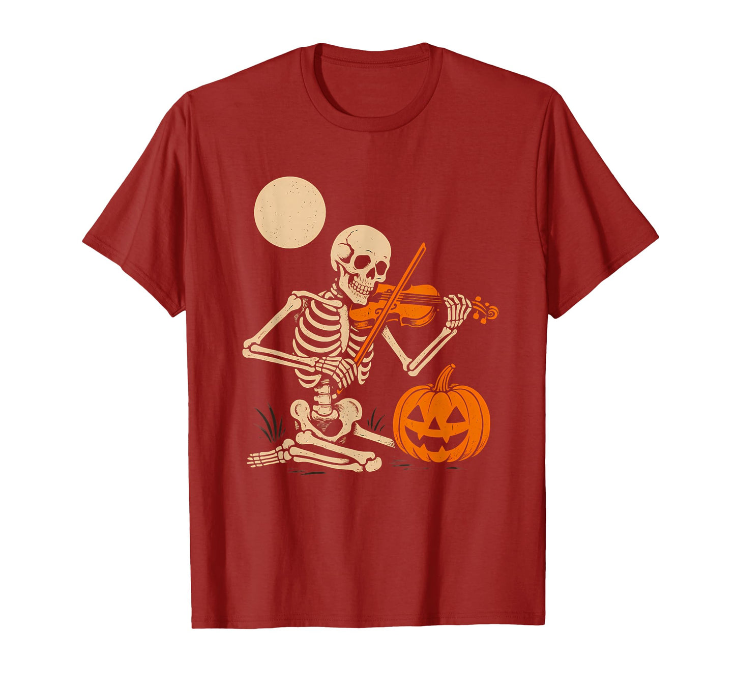 Skeleton Playing Violin T-Shirt