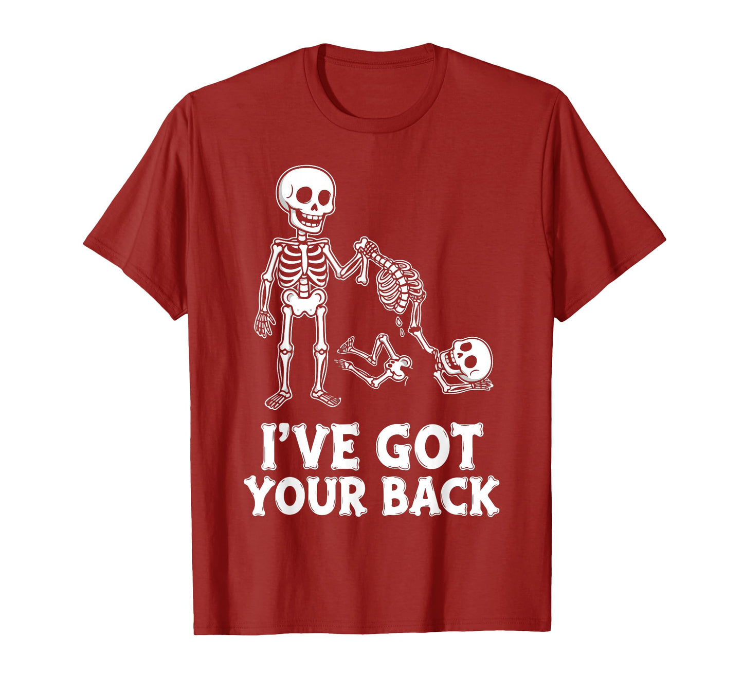 Halloween Skeletons I’ve Got Your Back Costume Men Women Kid T-Shirt