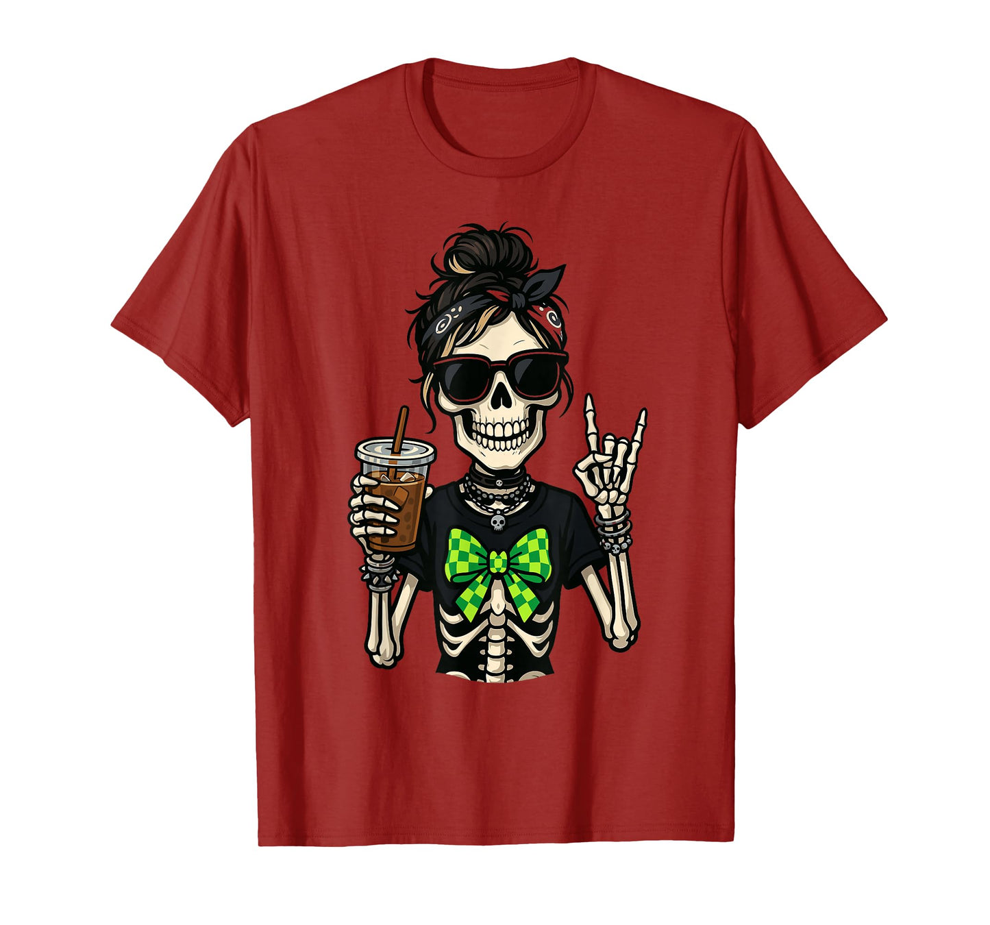Skeleton Coffee T-Shirt