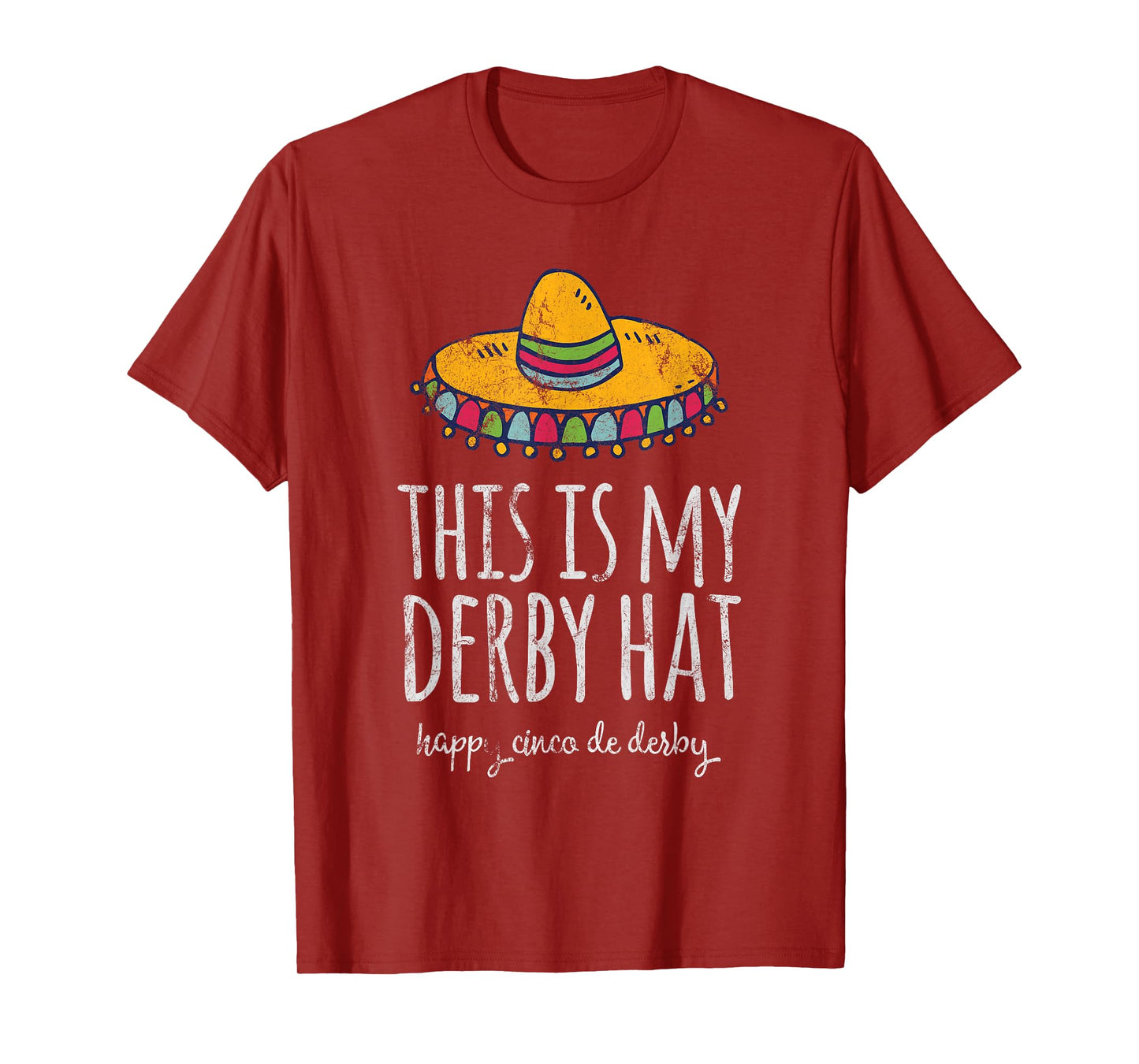 This Is My Derby Hat Funny Race Derby Party Shirt