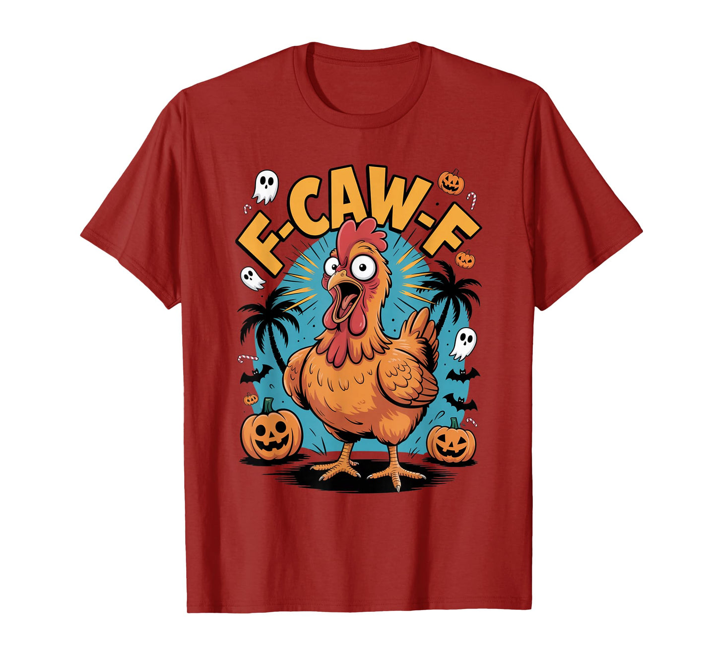 F-CAW-F Funny Rooster Pun T-Shirt