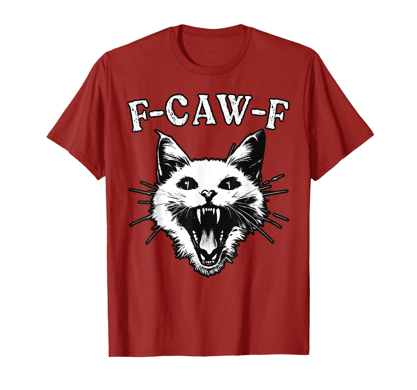 F-Caw-F Funny Black Cat T-Shirt