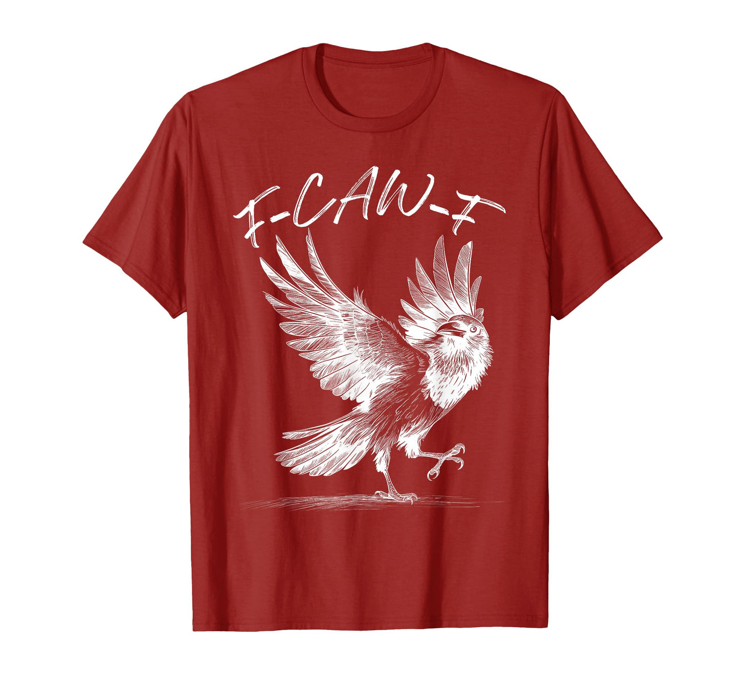F-Caw-F Funny Crow T-Shirt