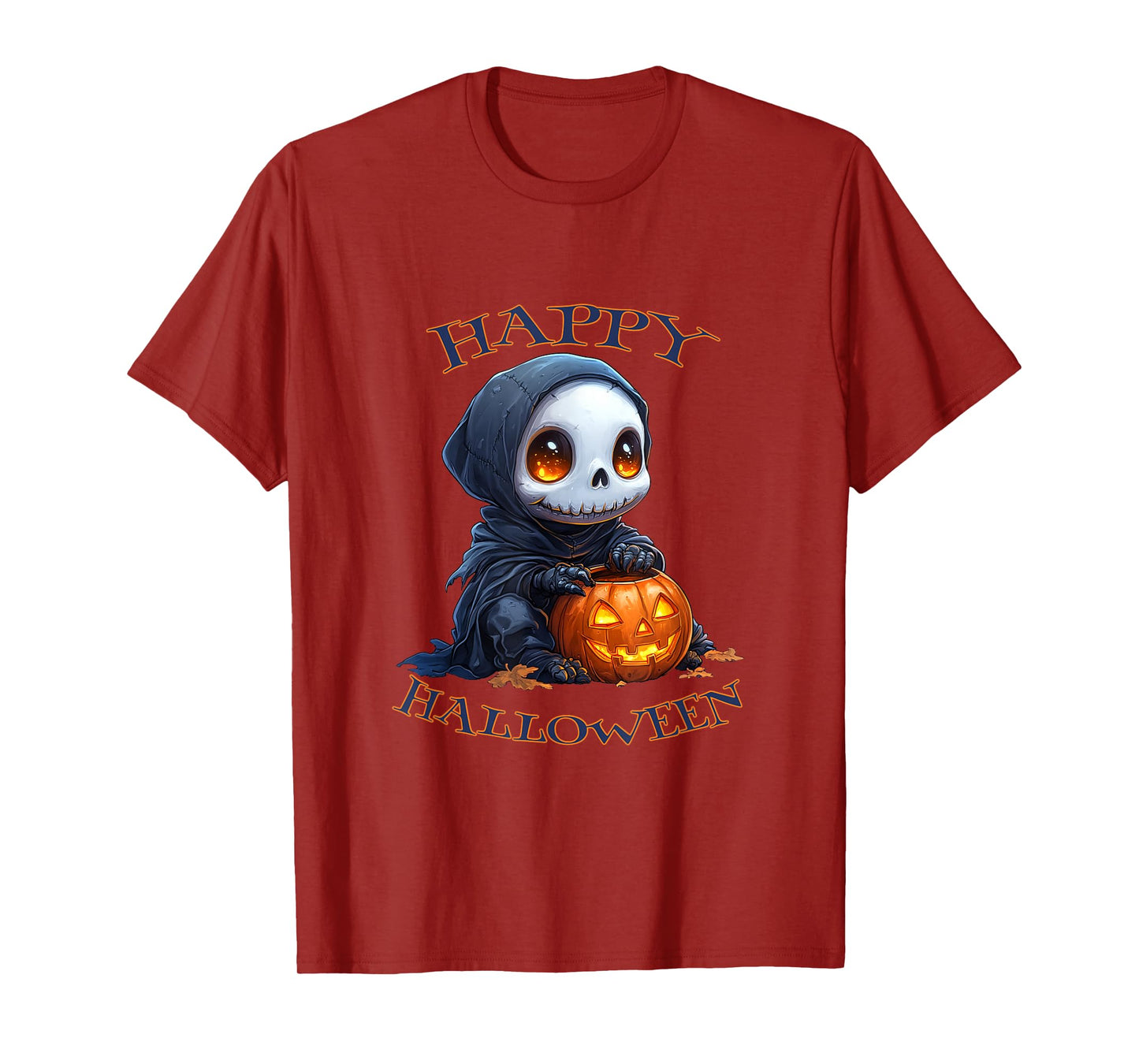 Halloween Spooky Trick or Treat - Cute Skeleton T-Shirt