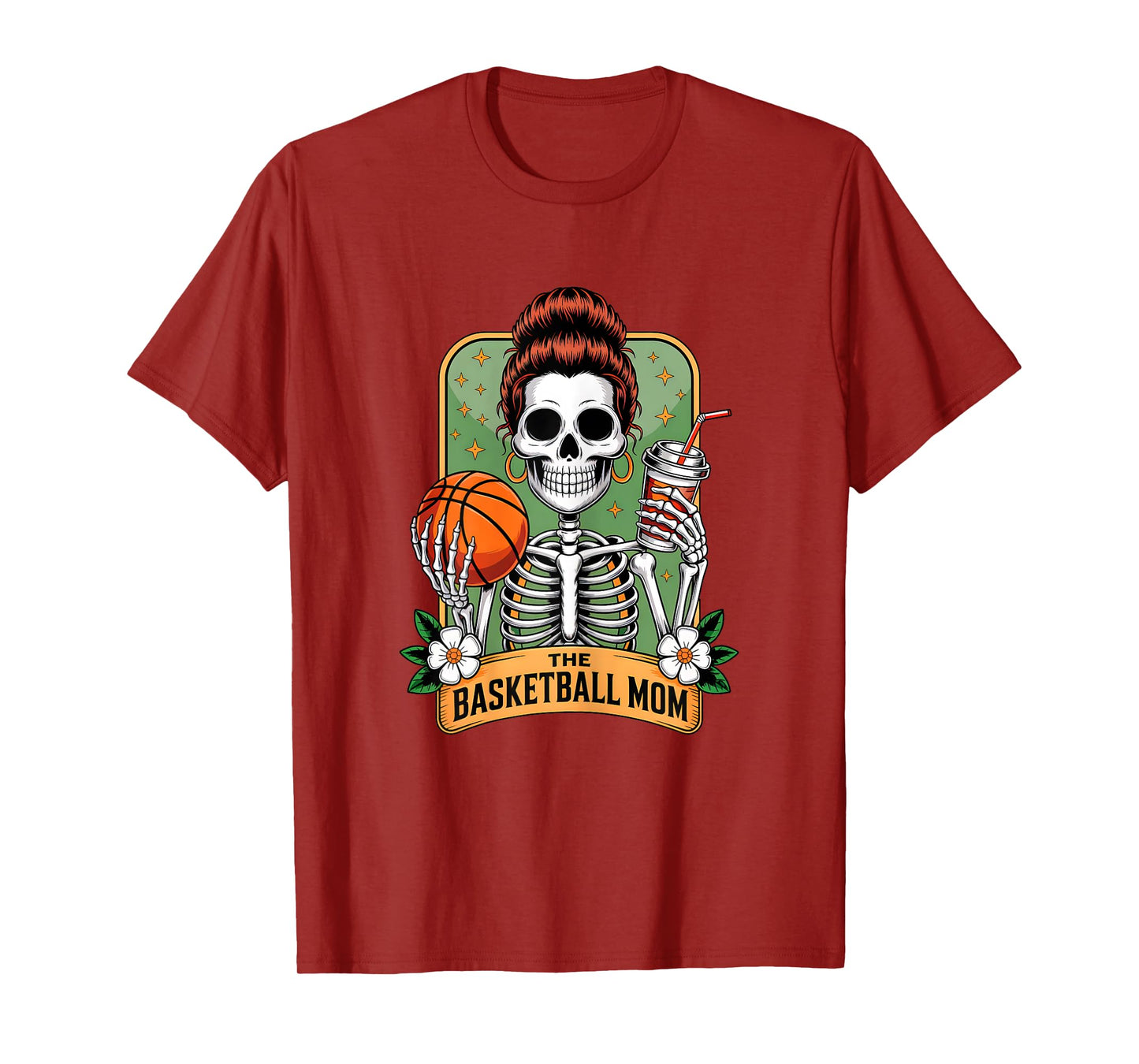 The Baseball Mom Tarot Card Skeleton Game Day Proud Moms T-Shirt